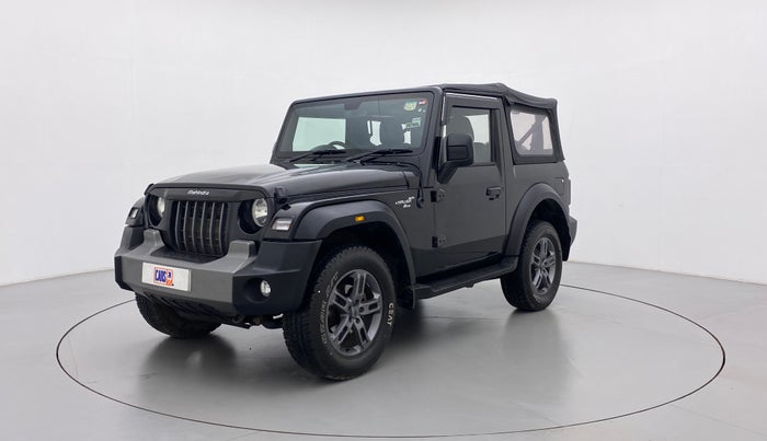 2021 Mahindra Thar LX  P 4WD AT CONVERTIBLE, Petrol, Automatic, 12,421 km, Left Front Diagonal