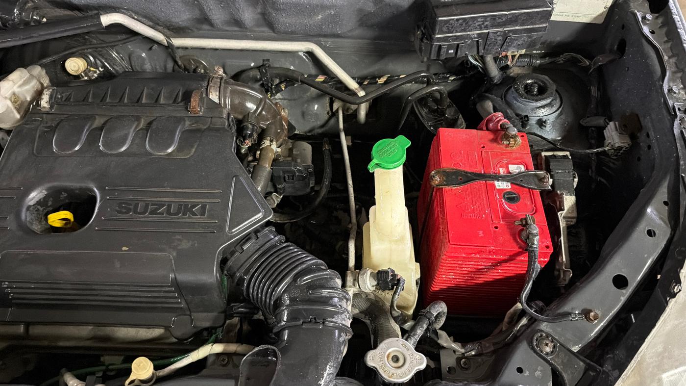 2015 Maruti Alto K10 VXI, Petrol, Manual, 28,086 km, Engine View - Left