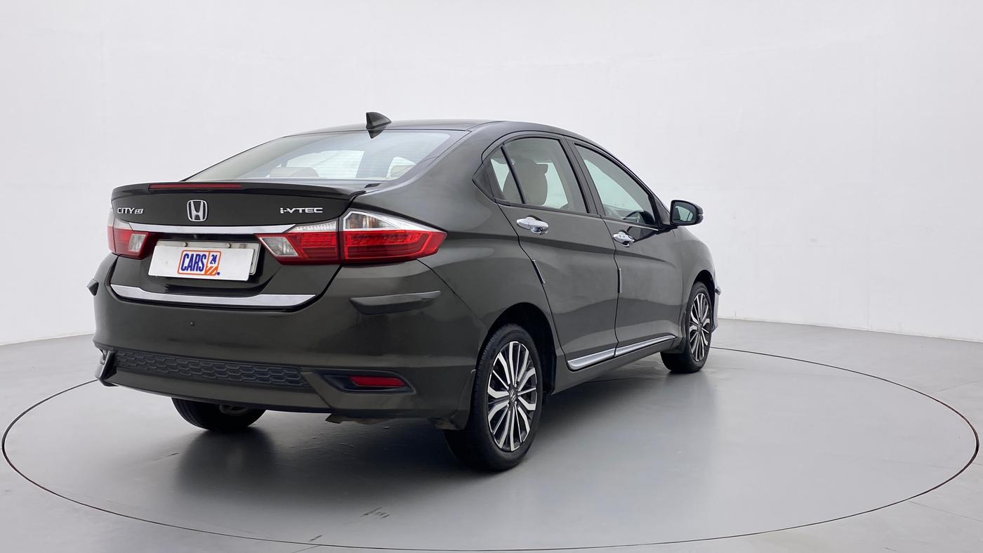 2017 Honda City ZX CVT, Petrol, Automatic, 75,275 km, Right Back Diagonal