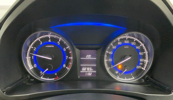2015 Maruti Baleno DELTA PETROL 1.2, Petrol, Manual, 68,782 km, Odometer Image