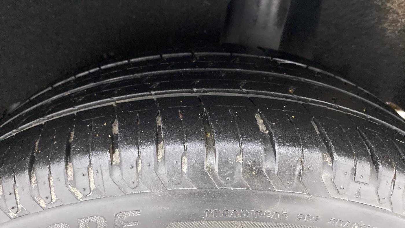 2018 Maruti Baleno ALPHA CVT PETROL 1.2, Petrol, Automatic, 82,740 km, Left Rear Tyre Tread