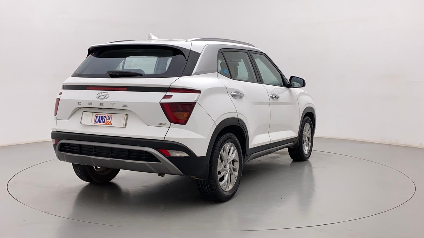 2020 Hyundai Creta SX 1.5 PETROL, Petrol, Manual, 78,522 km, Right Back Diagonal