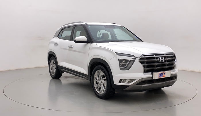 2020 Hyundai Creta SX 1.5 PETROL, Petrol, Manual, 78,522 km, Right Front Diagonal