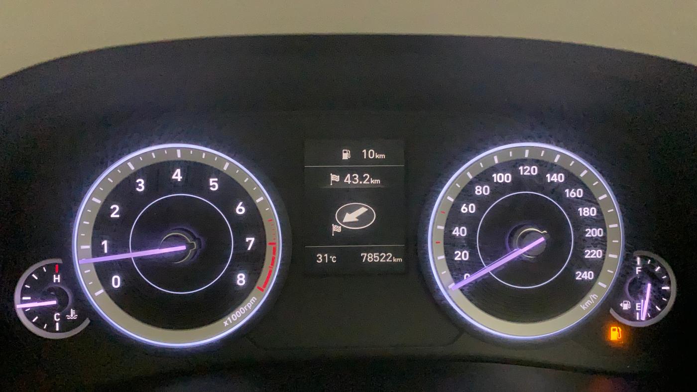 2020 Hyundai Creta SX 1.5 PETROL, Petrol, Manual, 78,522 km, Odometer Image