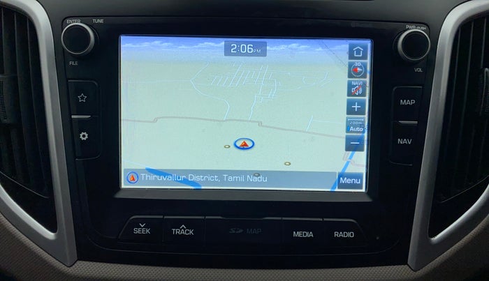 2018 Hyundai Creta SX AT 1.6 PETROL, Petrol, Automatic, 1,03,371 km, Navigation System