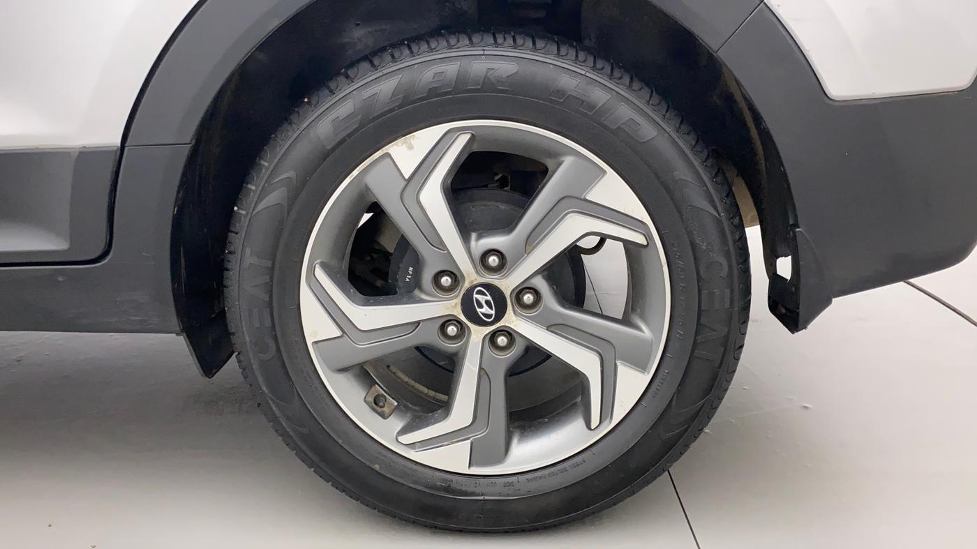 2018 Hyundai Creta SX AT 1.6 PETROL, Petrol, Automatic, 1,03,371 km, Left Rear Wheel