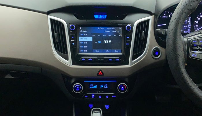 2018 Hyundai Creta SX AT 1.6 PETROL, Petrol, Automatic, 1,03,371 km, Air Conditioner