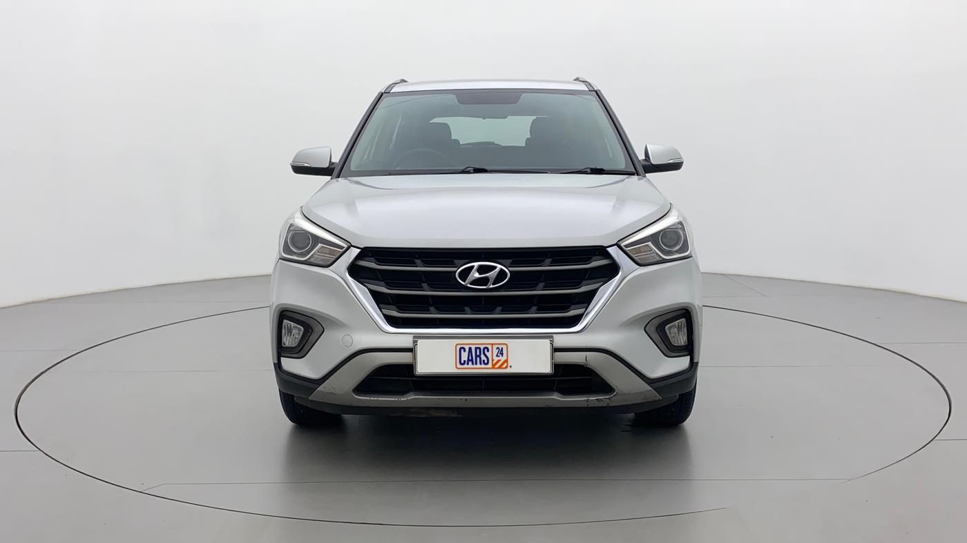 2018 Hyundai Creta SX AT 1.6 PETROL, Petrol, Automatic, 1,03,371 km, Front