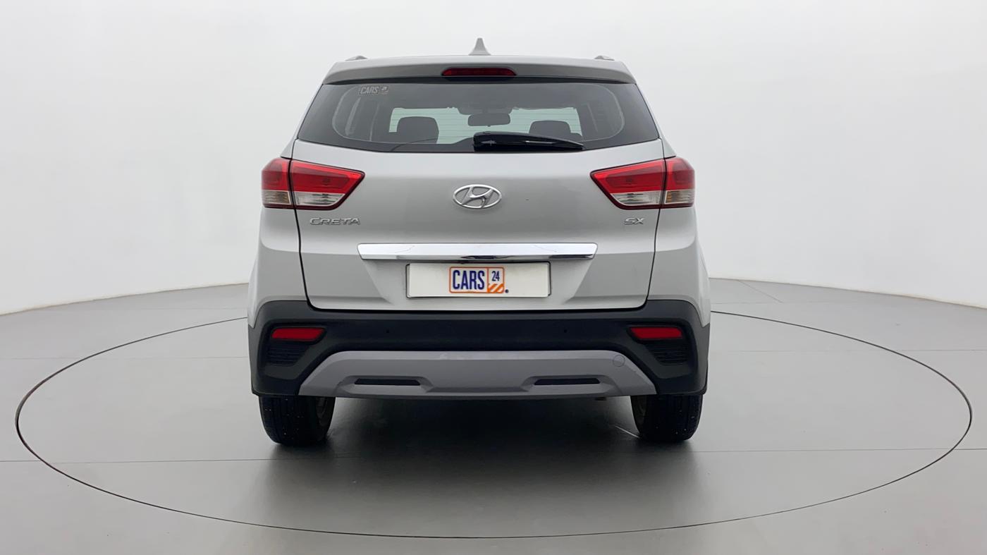 2018 Hyundai Creta SX AT 1.6 PETROL, Petrol, Automatic, 1,03,371 km, Back/Rear