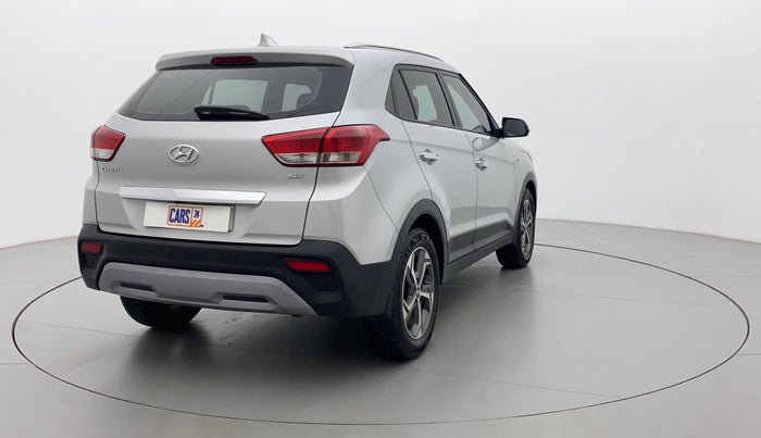 2018 Hyundai Creta SX AT 1.6 PETROL, Petrol, Automatic, 1,03,371 km, Right Back Diagonal