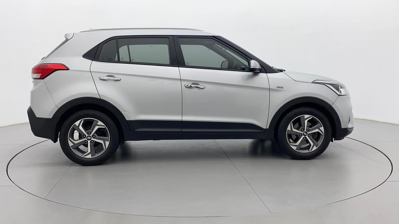 2018 Hyundai Creta SX AT 1.6 PETROL, Petrol, Automatic, 1,03,371 km, Right Side View