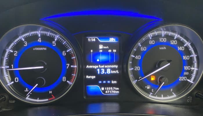 2021 Maruti Baleno ZETA PETROL 1.2, CNG, Manual, 47,170 km, Odometer Image