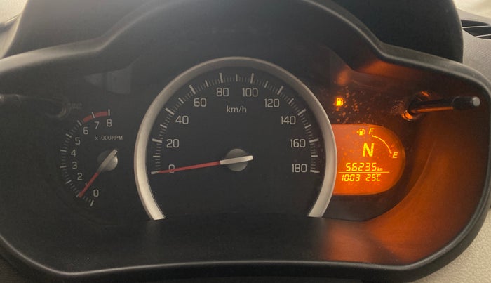 2016 Maruti Celerio VXI AMT, Petrol, Automatic, 56,198 km, Odometer Image