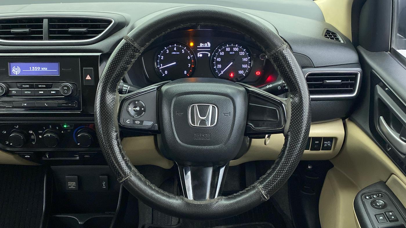 2018 Honda Amaze 1.2L I-VTEC S, Petrol, Manual, 41,319 km, Steering Wheel Close Up