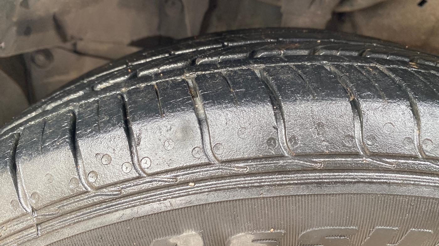 2021 Honda WR-V 1.2L I-VTEC VX MT, Petrol, Manual, 6,044 km, Left Front Tyre Tread