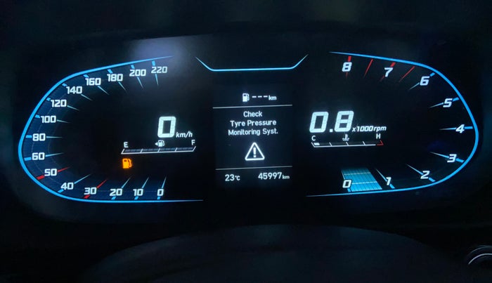 2021 Hyundai NEW I20 ASTA 1.0 TURBO DCT DUAL TONE, Petrol, Automatic, 45,985 km, Odometer Image