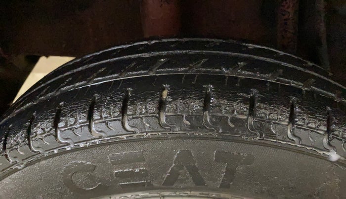 2019 Datsun Redi Go A, Petrol, Manual, 35,938 km, Right Rear Tyre Tread