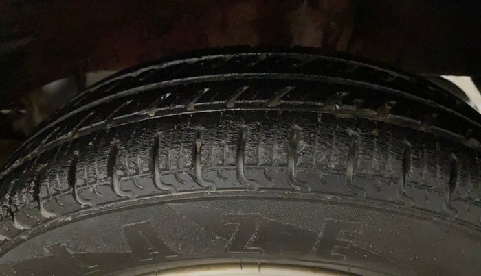 2019 Datsun Redi Go A, Petrol, Manual, 35,938 km, Left Rear Tyre Tread