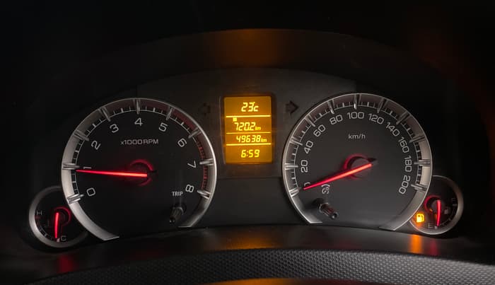 2016 Maruti Swift Dzire ZXI, Petrol, Manual, 49,600 km, Odometer Image