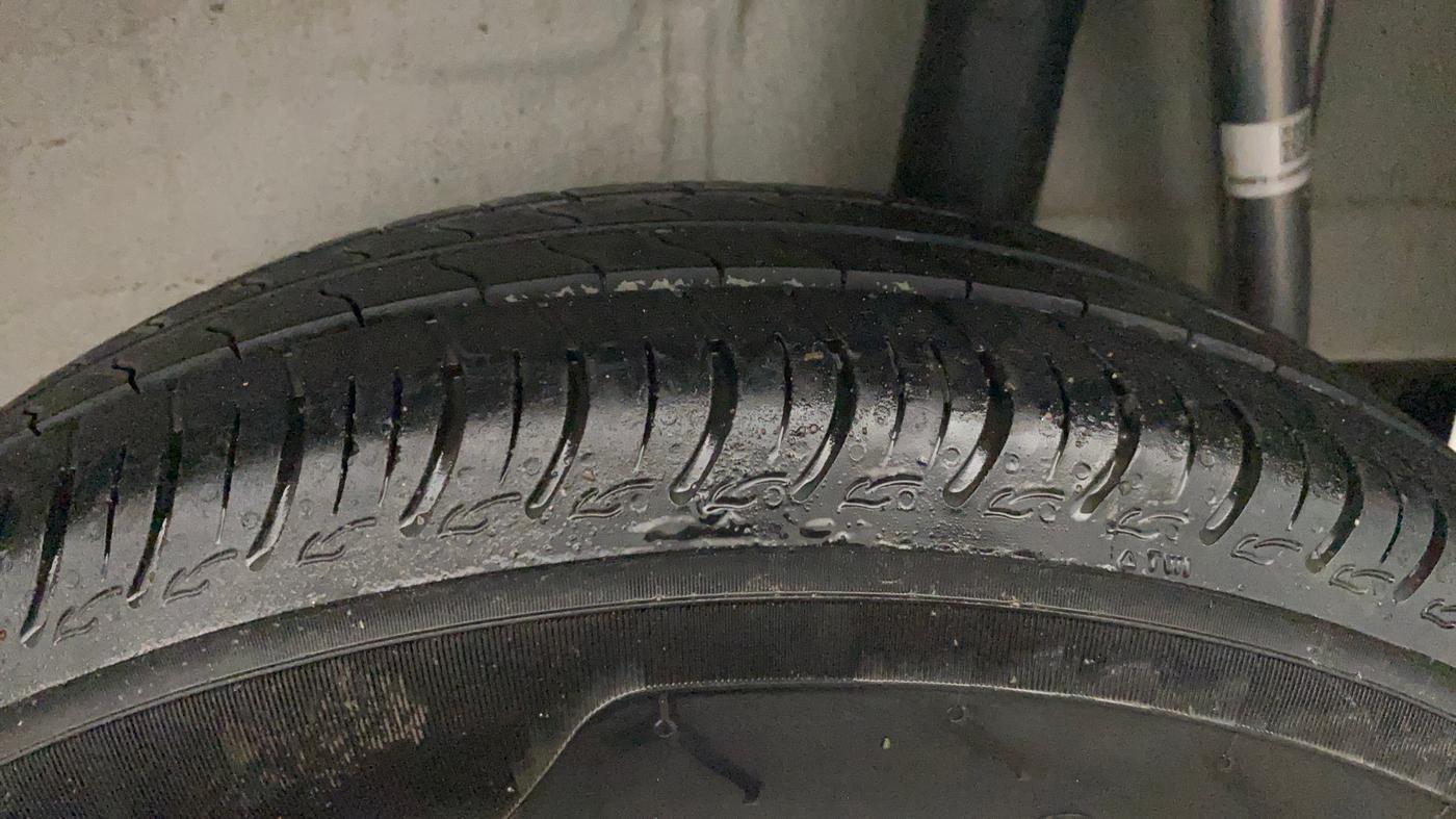 2025 Maruti S PRESSO VXI S-CNG, CNG, Manual, 17,580 km, Left Rear Tyre Tread