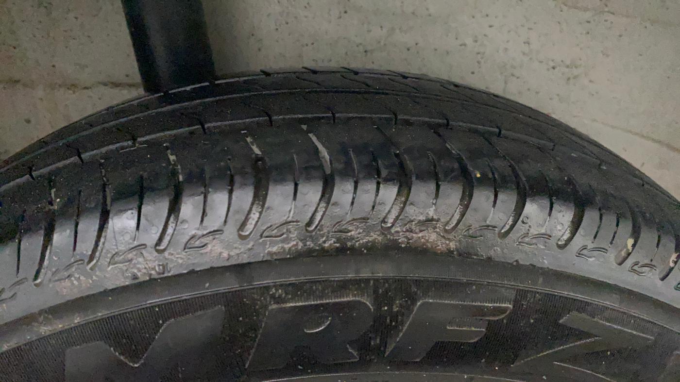 2025 Maruti S PRESSO VXI S-CNG, CNG, Manual, 17,580 km, Right Rear Tyre Tread