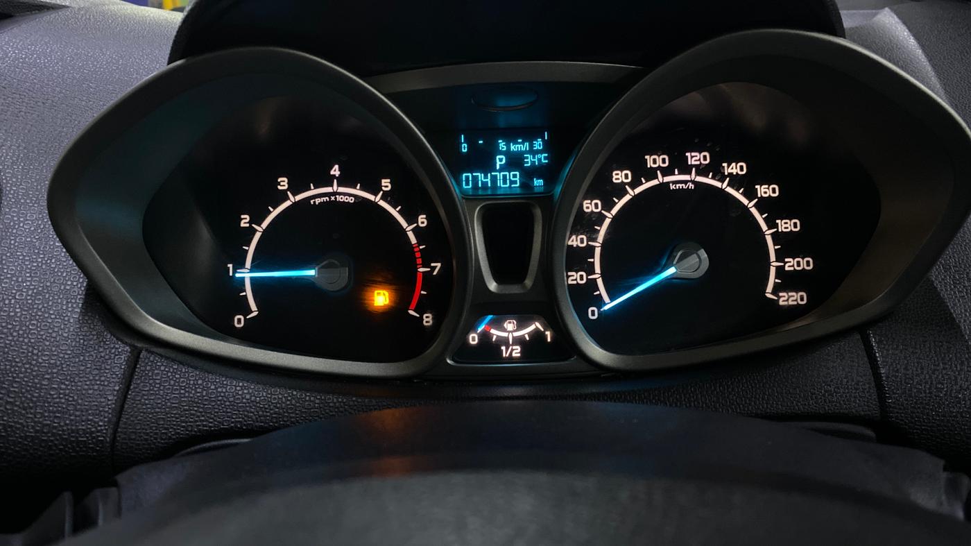 2014 Ford Ecosport TITANIUM 1.5L PETROL AT, Petrol, Automatic, 74,800 km, Odometer Image