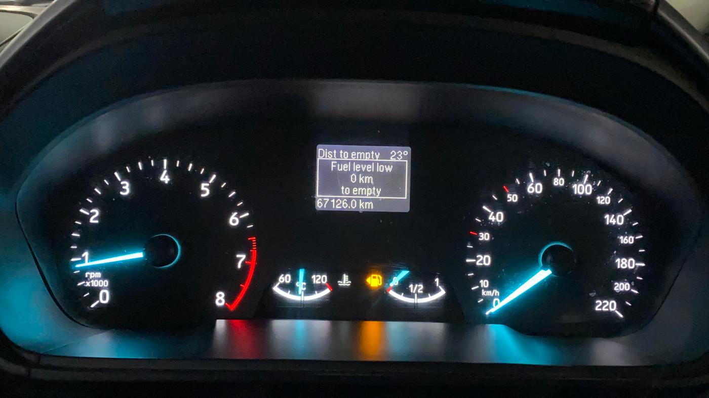 2018 Ford Ecosport TITANIUM + 1.5L PETROL, Petrol, Manual, 67,058 km, Odometer Image