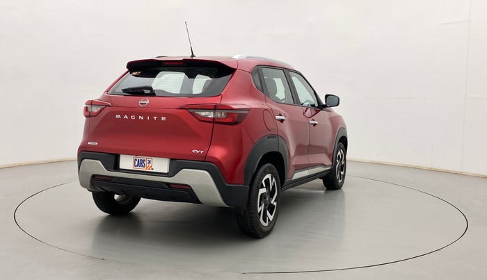 2022 Nissan MAGNITE XV TURBO CVT, Petrol, Automatic, 13,759 km, Right Back Diagonal