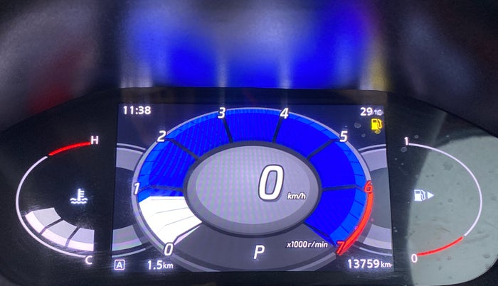 2022 Nissan MAGNITE XV TURBO CVT, Petrol, Automatic, 13,759 km, Odometer Image