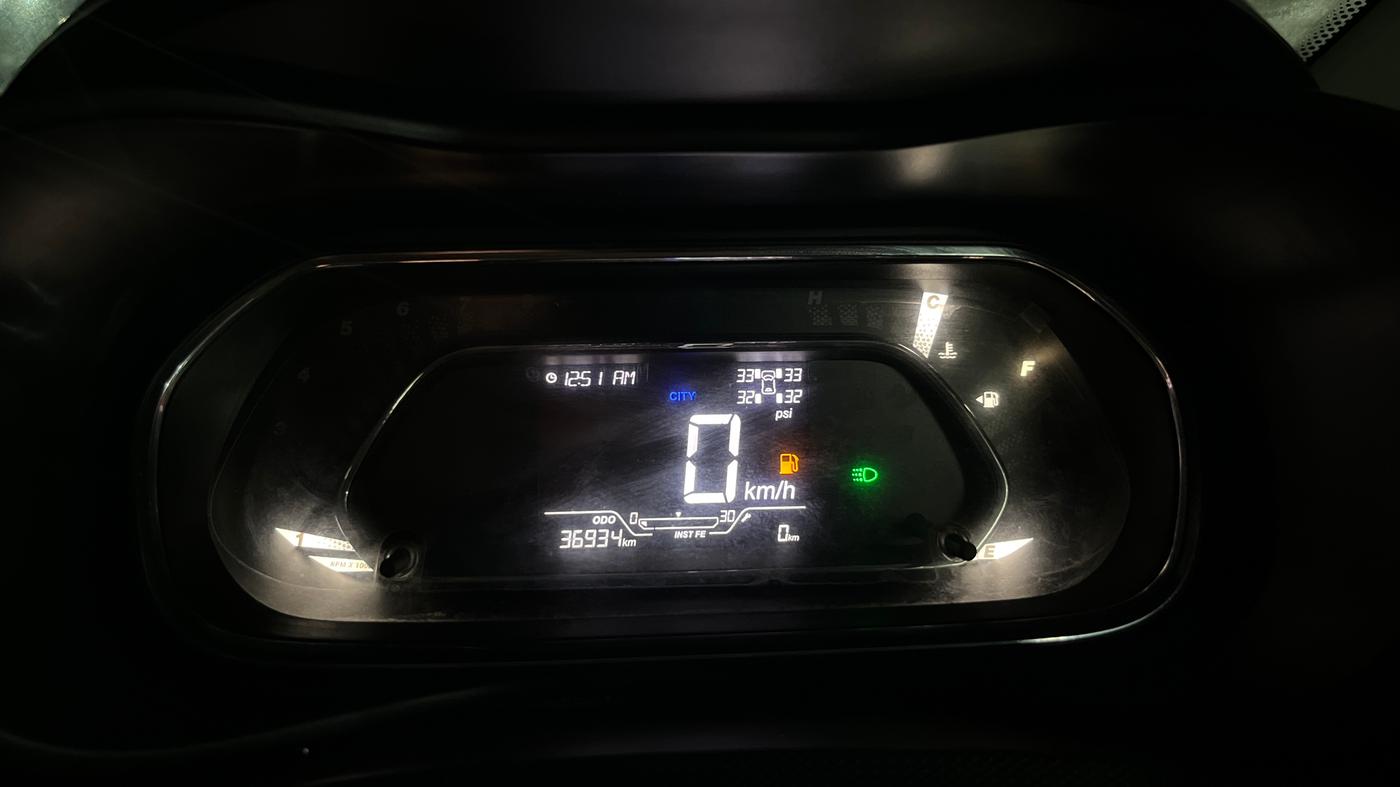2020 Tata NEXON XZ PLUS (O) DIESEL DUAL TONE, Diesel, Manual, 36,933 km, Odometer Image