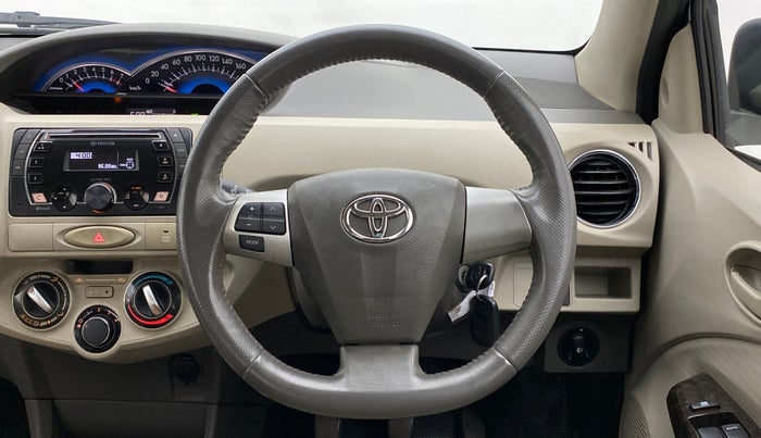 2015 Toyota Etios VX, Petrol, Manual, 26,614 km, Steering Wheel Close Up