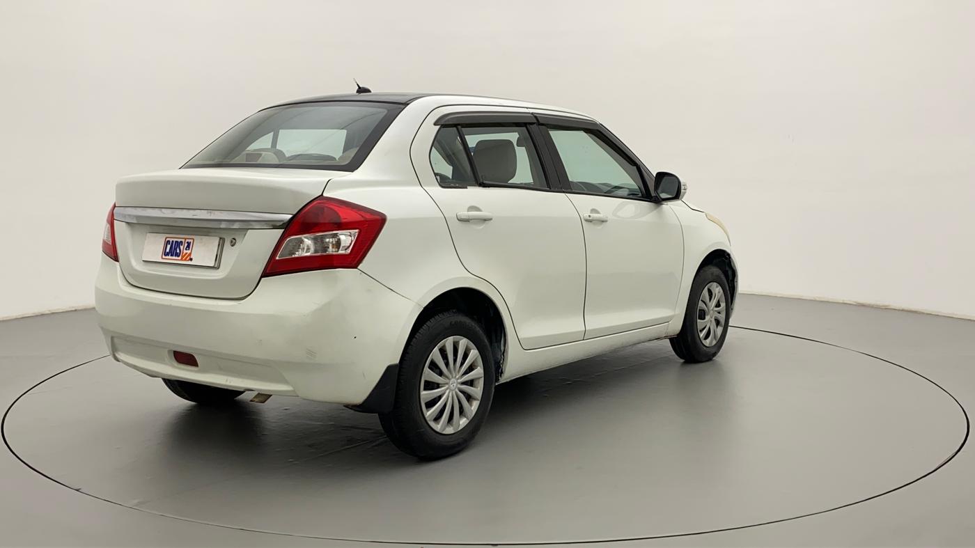 2012 Maruti Swift Dzire VXI, Petrol, Manual, 65,611 km, Right Back Diagonal