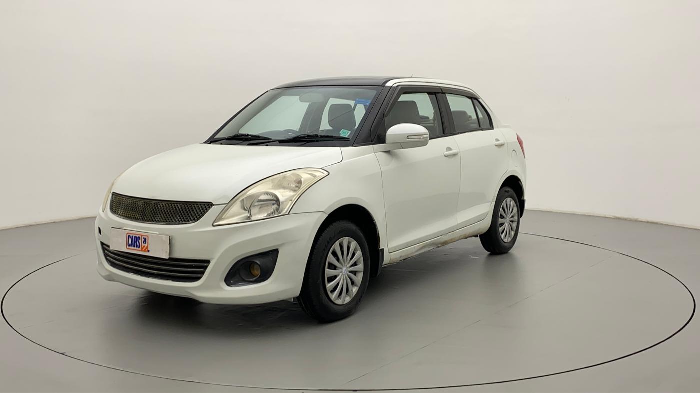 2012 Maruti Swift Dzire VXI, Petrol, Manual, 65,611 km, Left Front Diagonal