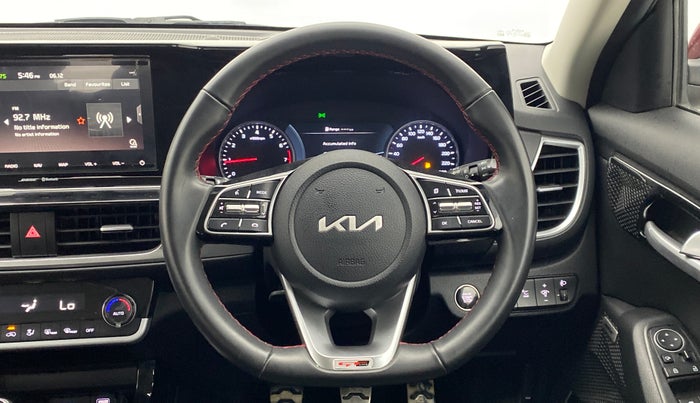 2021 KIA SELTOS GTX+ 1.4 MT, Petrol, Manual, 4,872 km, Steering Wheel Close Up