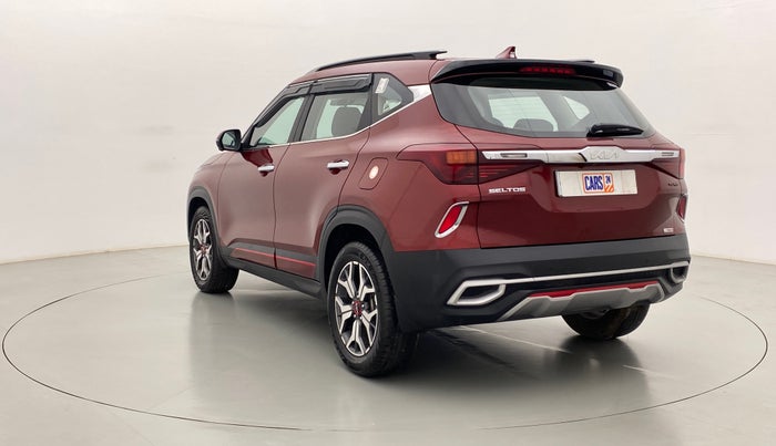 2021 KIA SELTOS GTX+ 1.4 MT, Petrol, Manual, 4,872 km, Left Back Diagonal