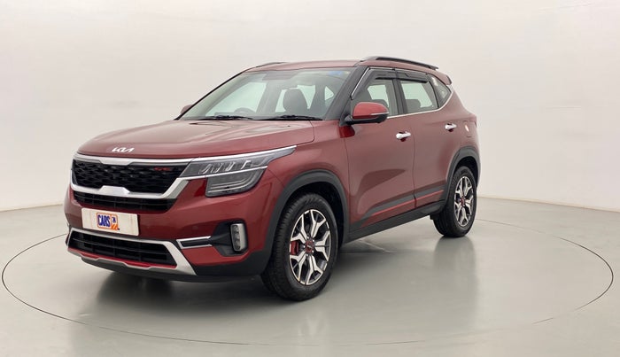 2021 KIA SELTOS GTX+ 1.4 MT, Petrol, Manual, 4,872 km, Left Front Diagonal