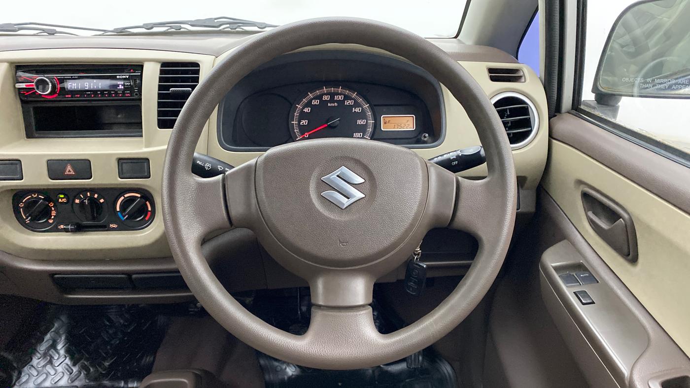2010 Maruti Zen Estilo LXI, Petrol, Manual, 17,522 km, Steering Wheel Close Up