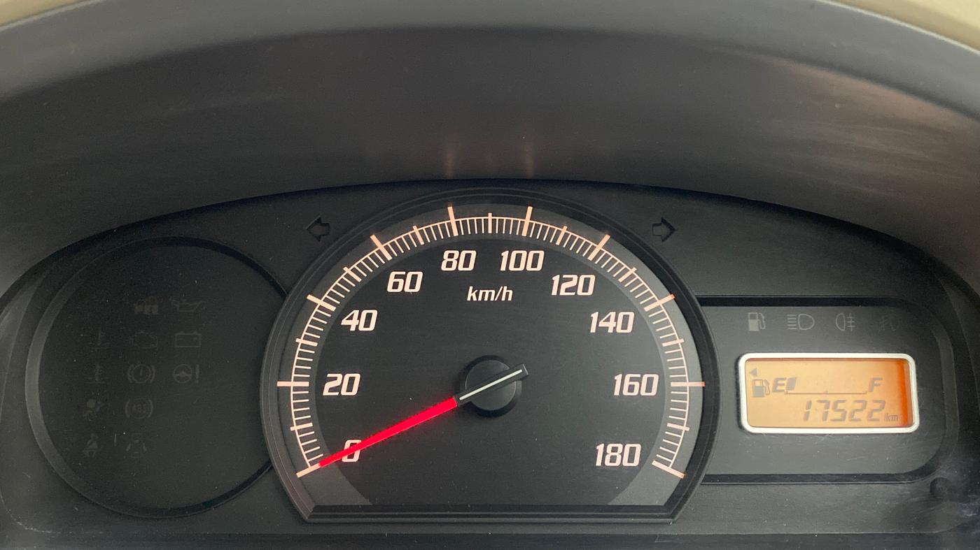 2010 Maruti Zen Estilo LXI, Petrol, Manual, 17,522 km, Odometer Image