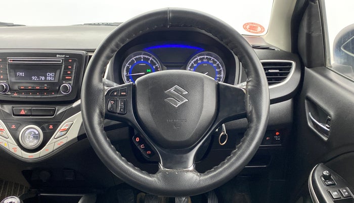 2017 Maruti Baleno DELTA 1.2 K12, Petrol, Manual, 40,926 km, Steering Wheel Close Up