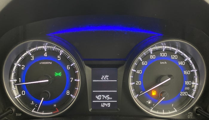 2017 Maruti Baleno DELTA 1.2 K12, Petrol, Manual, 40,926 km, Odometer Image