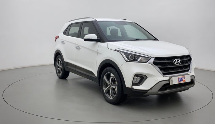 2019 Hyundai Creta SX (O) 1.6 PETROL, Petrol, Manual, 26,957 km, Right Front Diagonal
