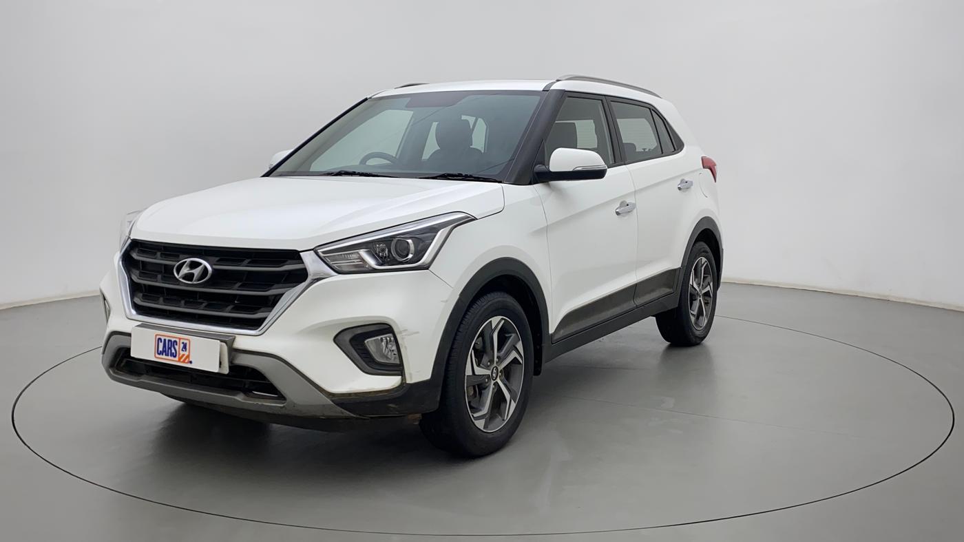 2019 Hyundai Creta SX (O) 1.6 PETROL, Petrol, Manual, 26,957 km, Left Front Diagonal