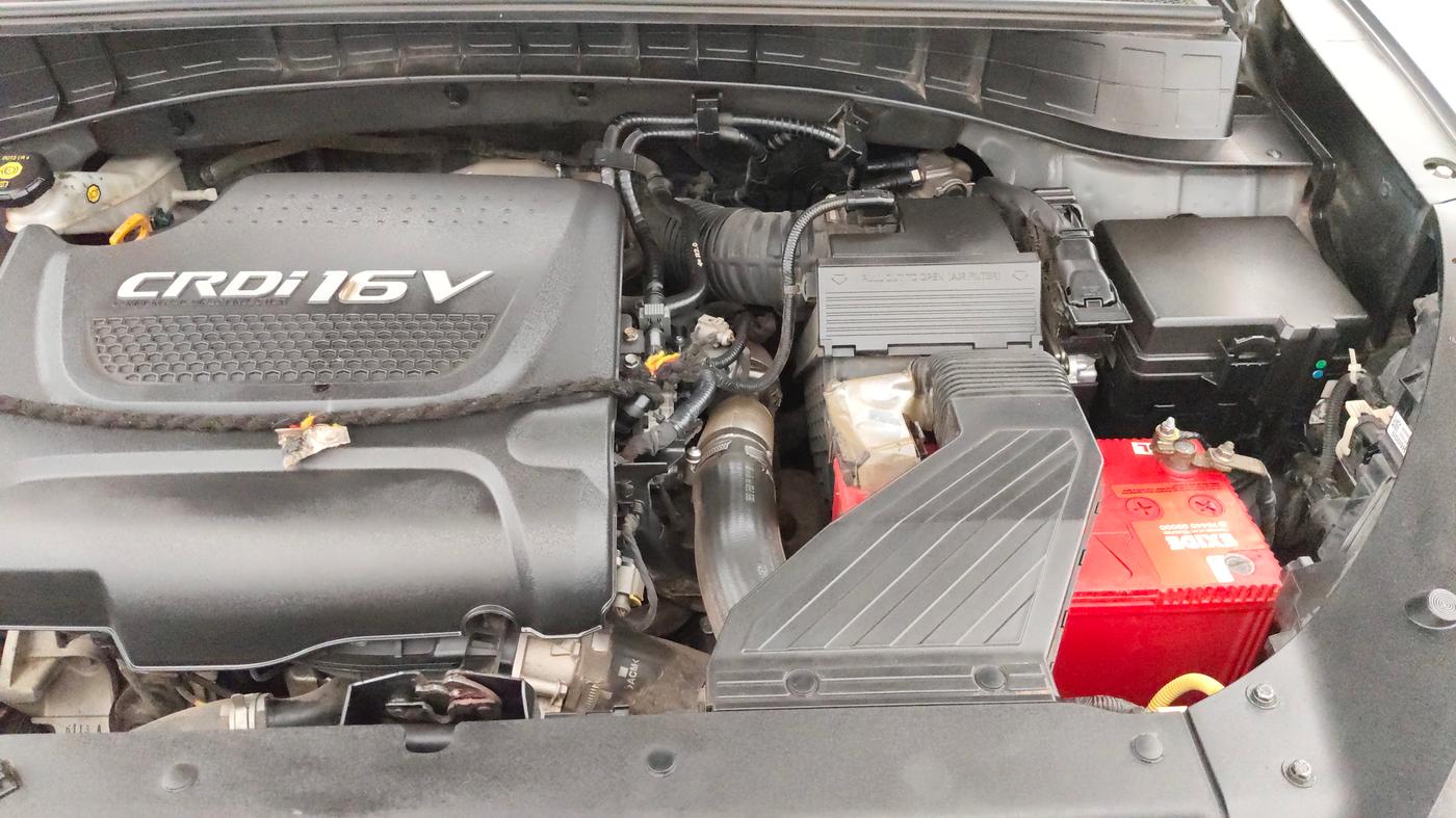 2016 Hyundai Tucson GLS 2WD AT DIESEL, Diesel, Automatic, 1,35,698 km, Engine View - Left