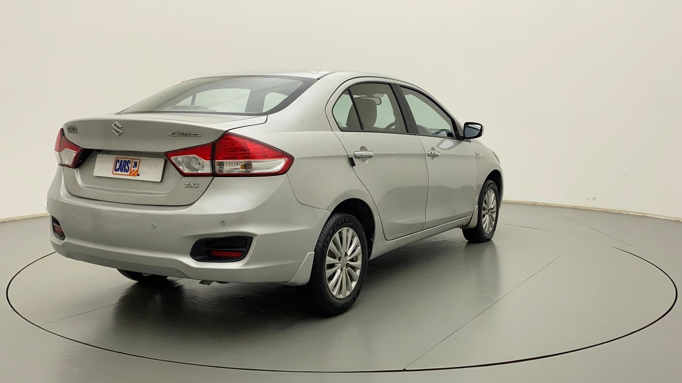 2014 Maruti Ciaz ZXI, Petrol, Manual, 71,324 km, Right Back Diagonal