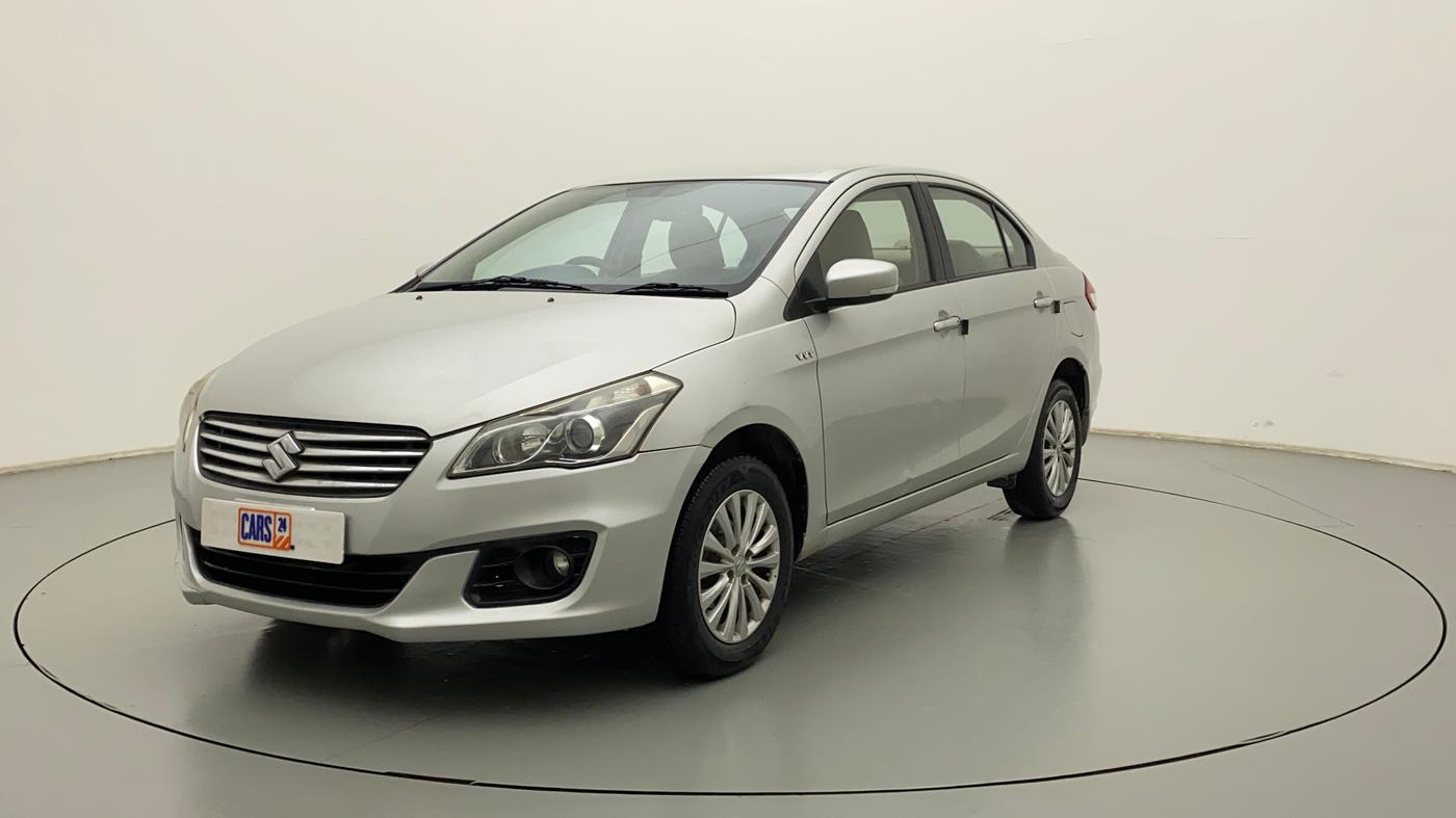 2014 Maruti Ciaz ZXI, Petrol, Manual, 71,324 km, Left Front Diagonal