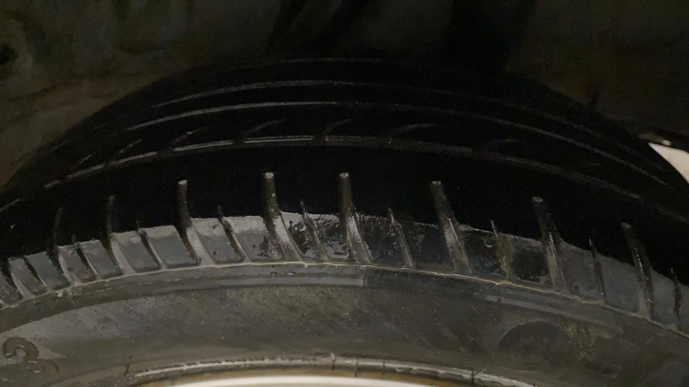 2021 Honda Amaze 1.2L I-VTEC V CVT, Petrol, Automatic, 50,805 km, Left Rear Tyre Tread