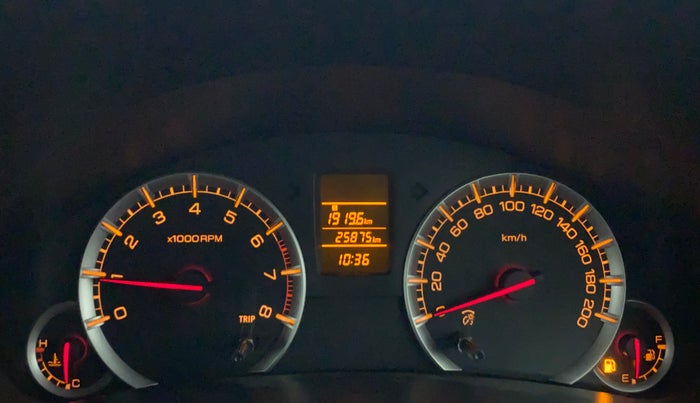 2017 Maruti Swift VXI, Petrol, Manual, 25,847 km, Odometer Image