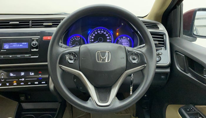 2014 Honda City 1.5L I-VTEC SV, Petrol, Manual, 1,01,287 km, Steering Wheel Close Up