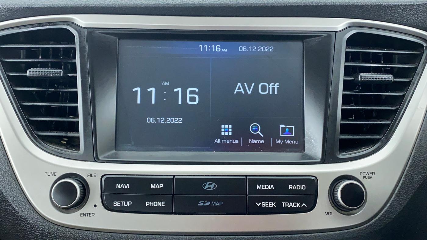 2017 Hyundai Verna 1.6 SX VTVT, Petrol, Manual, 13,258 km, Infotainment System