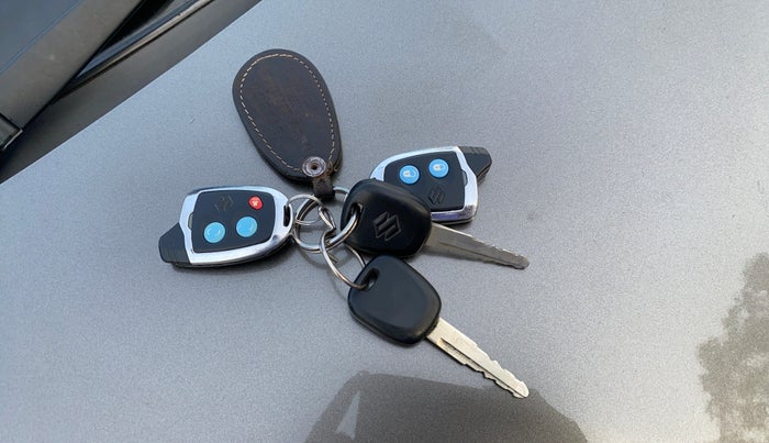 2020 Maruti New Wagon-R LXI CNG 1.0, CNG, Manual, 52,303 km, Key Close Up